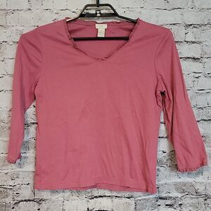 J Jill women's shirt Small Pink